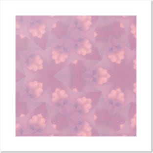 Soft Mauve Pattern Posters and Art